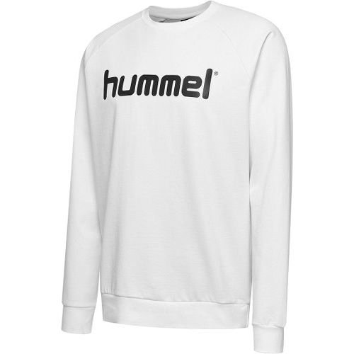 Hummel Go Cotton Logo Sweatshirt - Hvid Børn thumbnail