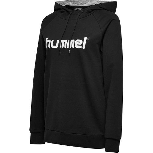 Hummel Go Cotton Logo Hoodie Zwart Vrouw online kopen