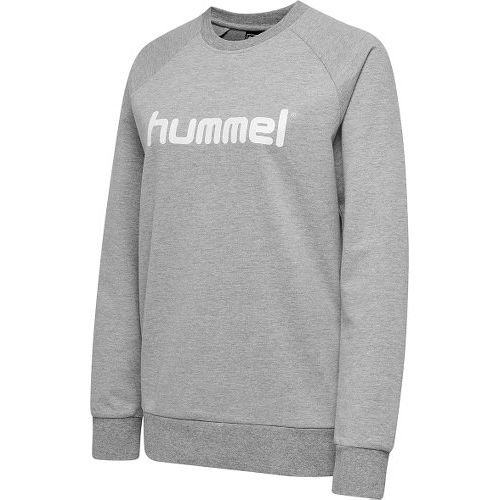 Hummel Go Cotton Logo Sweatshirt - Grå Kvinde thumbnail