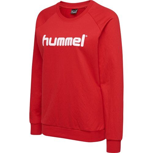 Hummel Go Cotton Logo Sweatshirt - Rød Kvinde