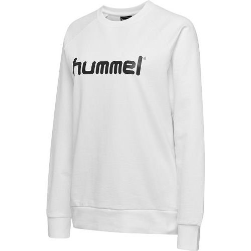 Hummel Go Cotton Logo Sweatshirt - Hvid Kvinde