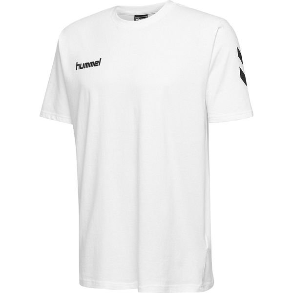 sjækel Viewer Saml op Hummel Go Cotton T-Shirt - Hvid Børn | www.unisport.dk