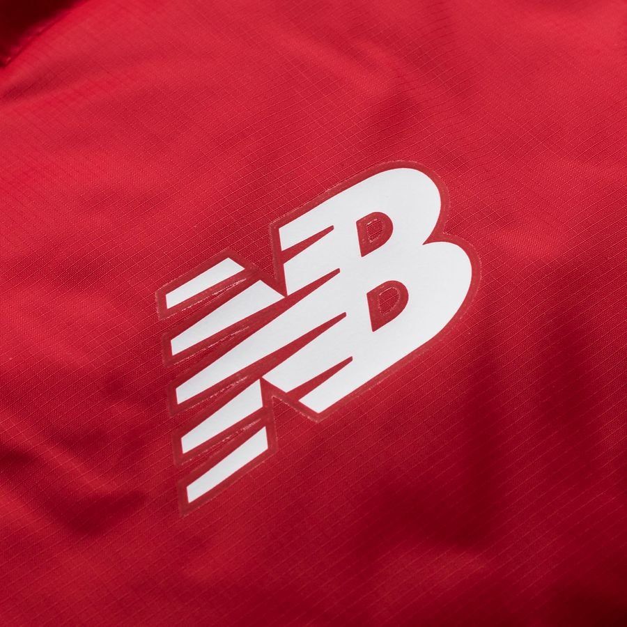 Liverpool Base Padded Jacket - Red/White