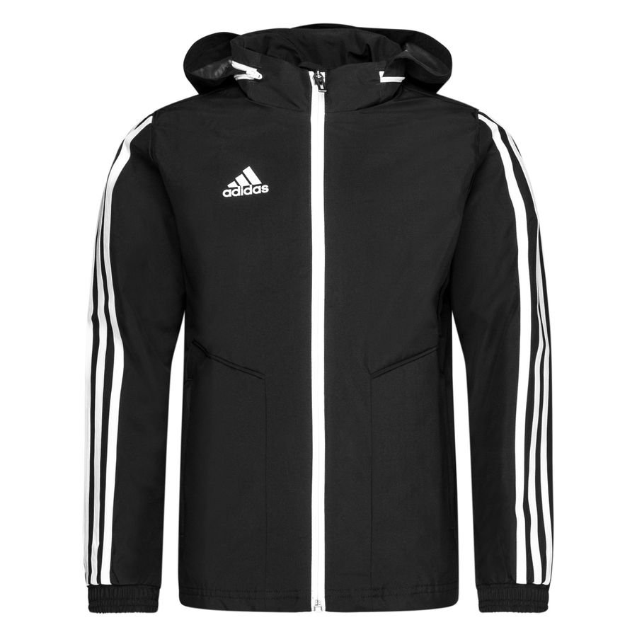 black adidas training jacket