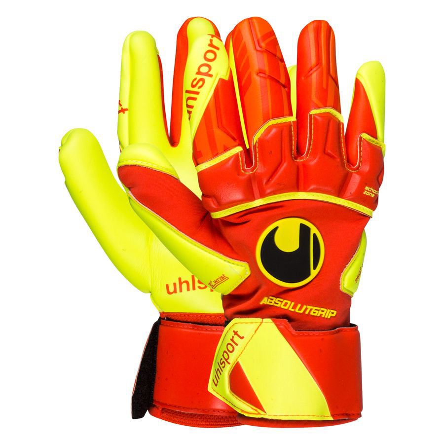 Uhlsport Keepershandschoenen Dynamic Impulse Absolutgrip Reflex Oranje/Fluo Yellow online kopen