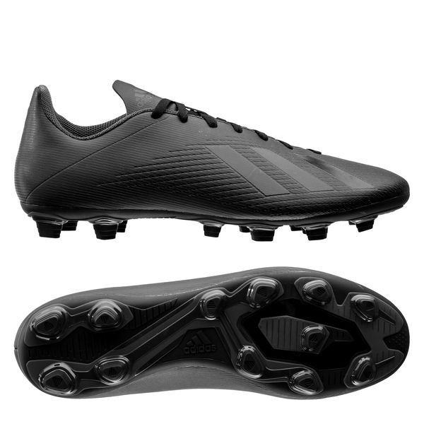 adidas X 19.4 FG/AG Dark Motion - Black/Black | www.unisportstore.com