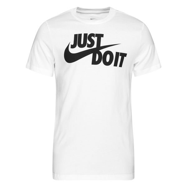 Nike T-Shirt NSW Just Do It - Hvid/Sort | www.unisport.dk