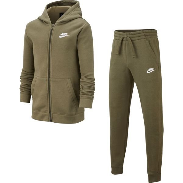 Nike Trainingsanzug Core NSW - Grün/Weiß Kinder