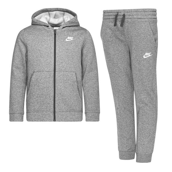 Nike Sweat Suit Core NSW - Carbon Heather/Dark Grey/White Kids | www ...