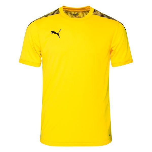 black and yellow puma shirt