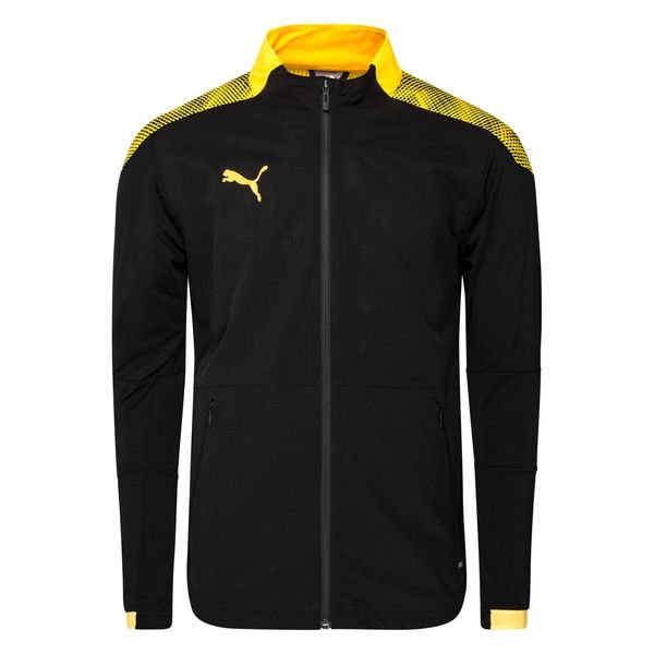 PUMA Training Jacket ftblNXT Pro Spark - PUMA Black/Ultra Yellow | www ...
