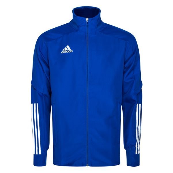 blue white adidas jacket