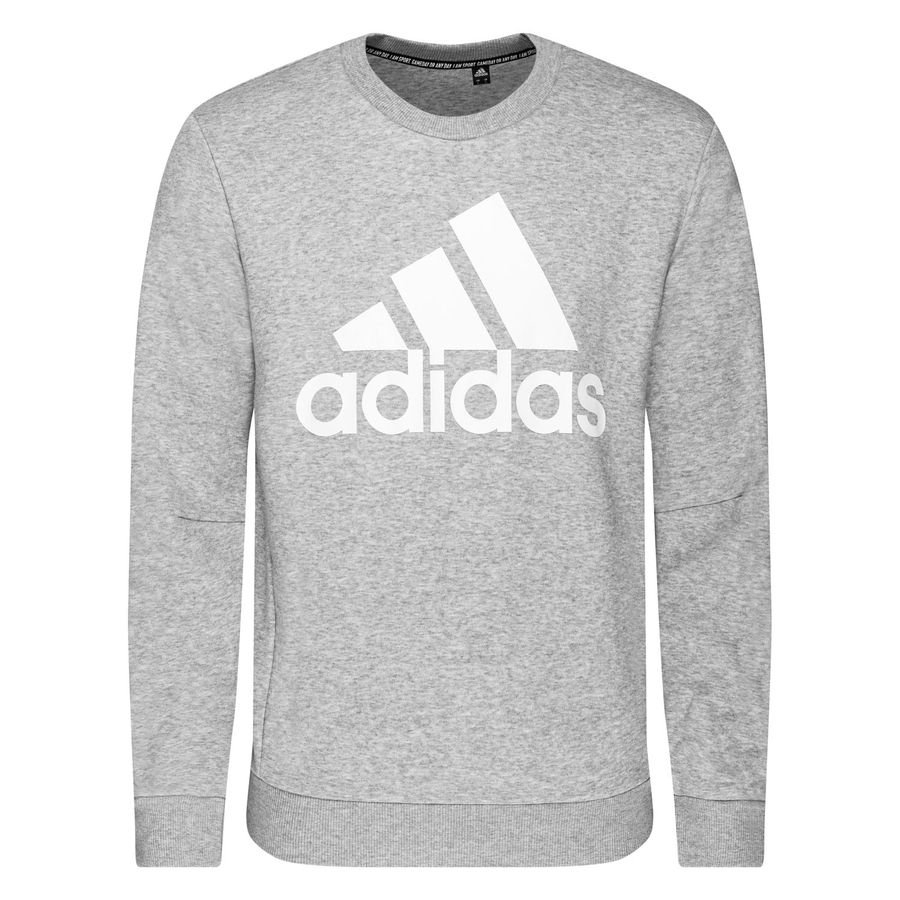 adidas Sweatshirt Crew Must Haves - Grå/Hvid thumbnail
