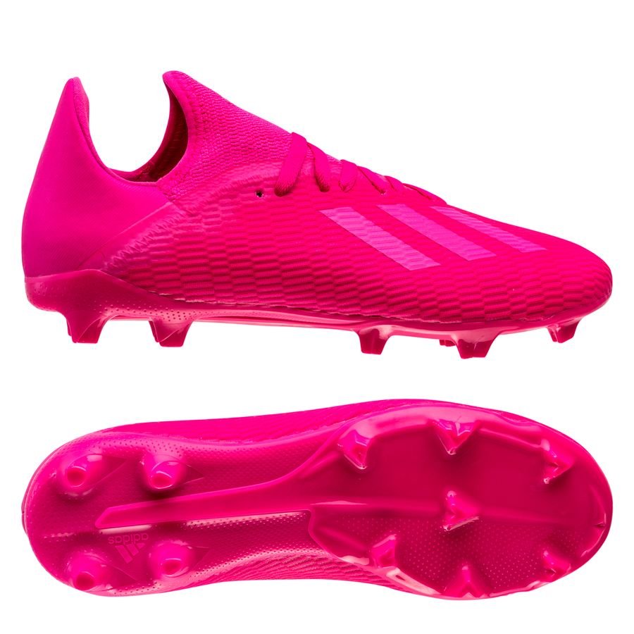 adidas X 19.3 FG/AG Locality - Pink Børn