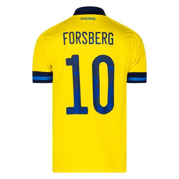 Schweden Heimtrikot Euro 2020 Forsberg 10 Www Unisportstore De