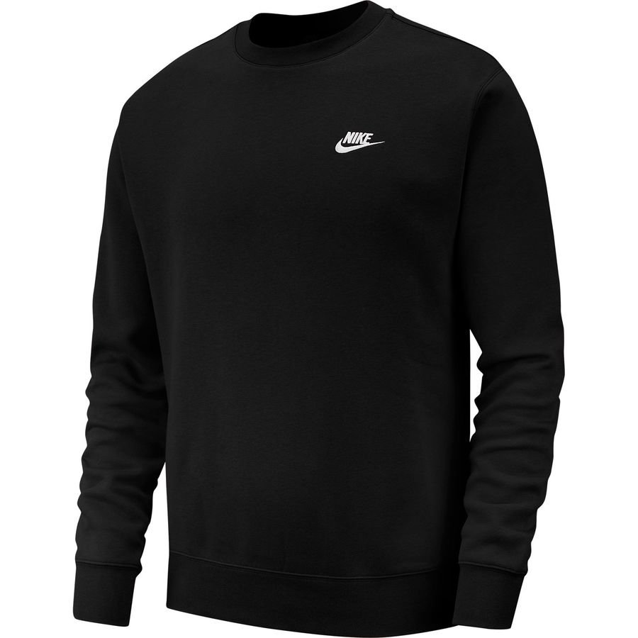 Nike Sweatshirt NSW Club Crew - Sort/Hvid thumbnail