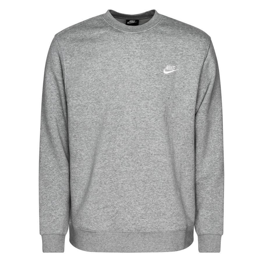Nike Sweatshirt NSW Club Crew - Grå/Hvid thumbnail
