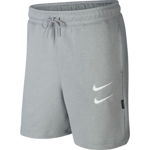 Nike Shorts NSW Swoosh - Particle Grey/White | www.unisportstore.com