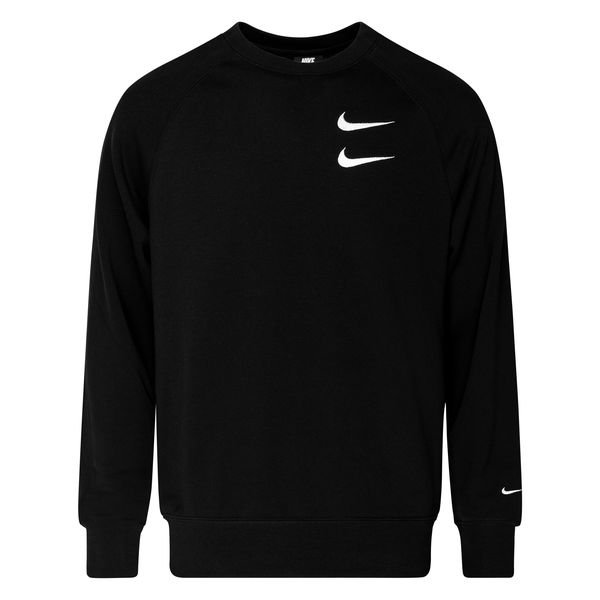 Agrarisch Uitdrukkelijk oosters Nike Sweatshirt NSW Swoosh Crew FT - Black/White | www.unisportstore.com