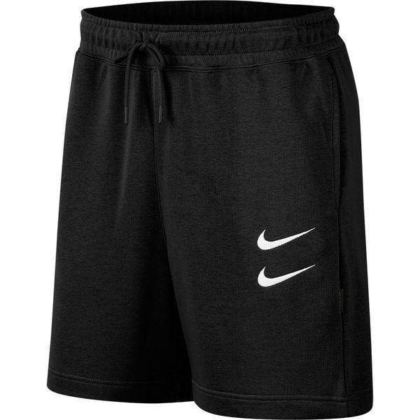 Nike Shorts NSW Swoosh - Black/White | www.unisportstore.com
