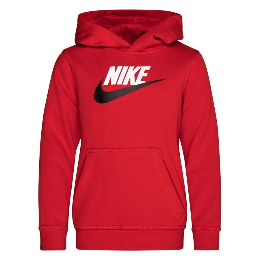 white and red nike sweater