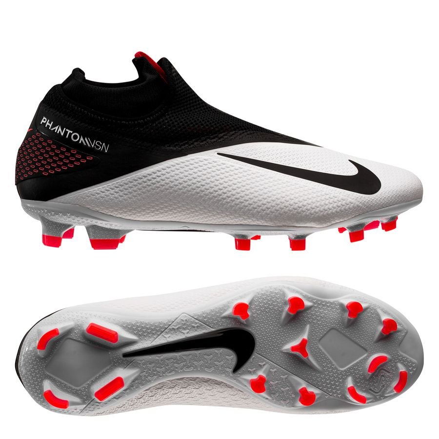 Nike Phantom Vision 2 Pro Df Fg Player Inspired - White/Black/Laser Crimson  | Www.Unisportstore.Com
