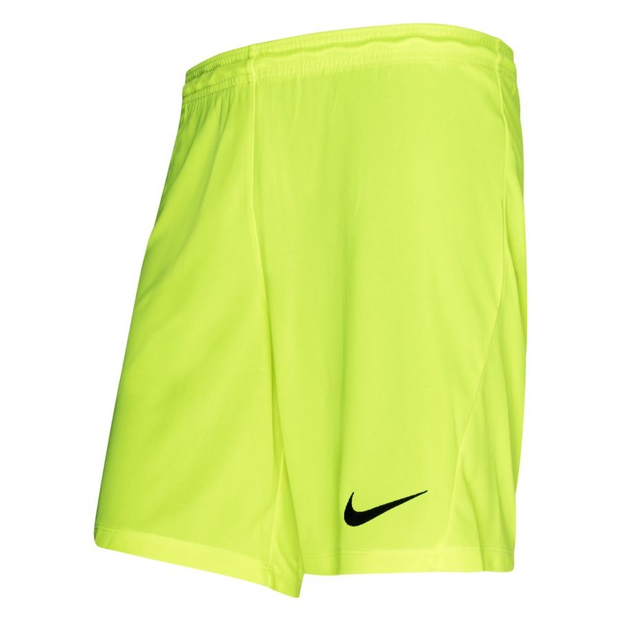 Nike Shorts Dry Park III - Neon/Sort