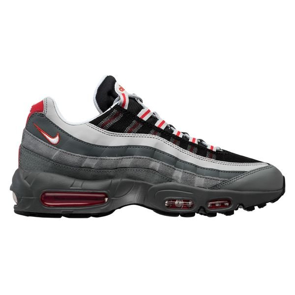 Nike Sneaker Air Max 95 Essential - Particle Grey/Track Red/Black