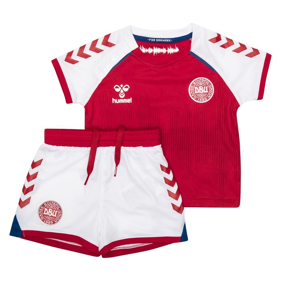 Danmark Hjemmebanetrøje EURO 2020 Mini-Kit Børn
