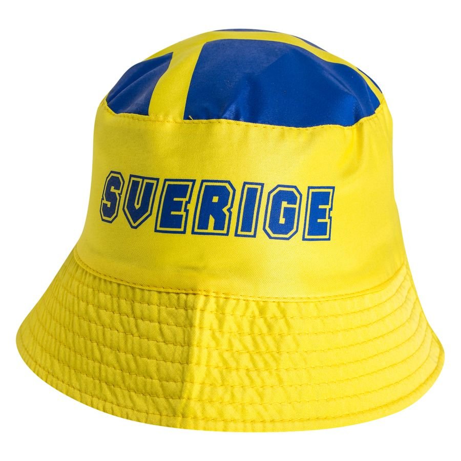 Sverige Bucket Hat - Gul/Blå