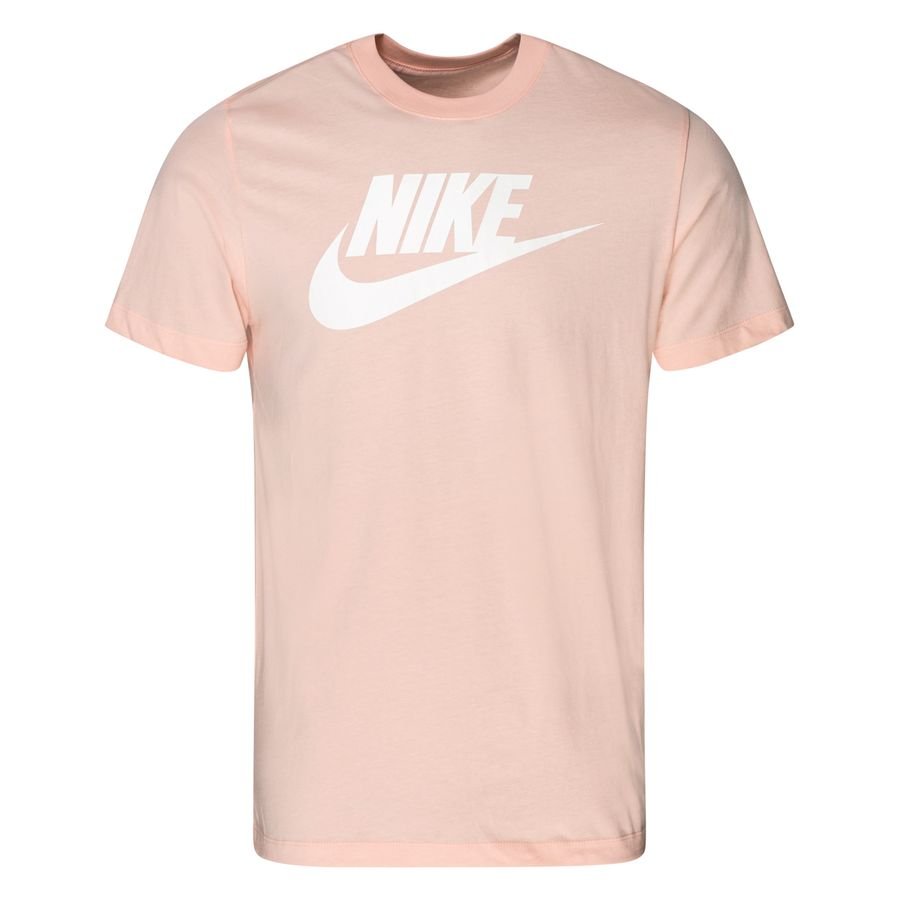 Nike T Shirt Nsw Futura Icon Pink White Www Unisportstore Com