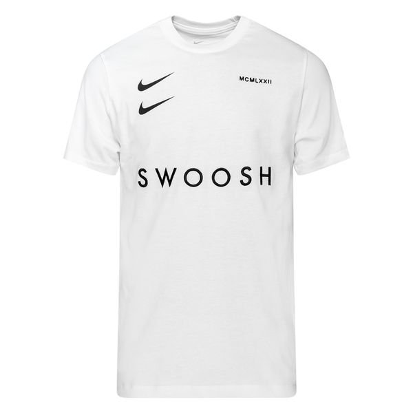 Nike NSW T-Shirt Swoosh - Blanc/Noir 
