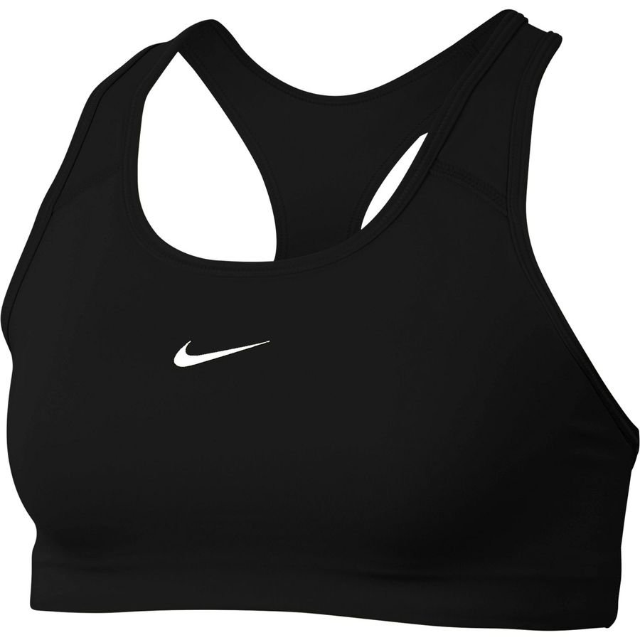 Nike Swoosh Sports BH - Sort/Hvid Kvinde thumbnail