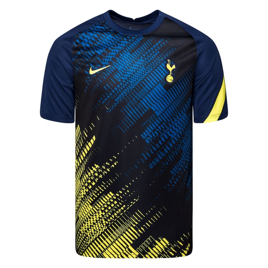 Tottenham Training T-Shirt Pre Match - Binary Blue/Sonic Yellow