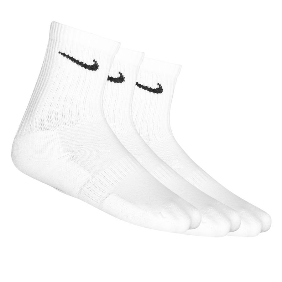 Nike Socks Everyday Cush Crew 3-Pack - White/Black