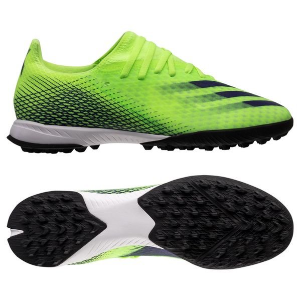 adidas X Ghosted .3 TF Precision To Blur - Signal Green/Energy Ink ...