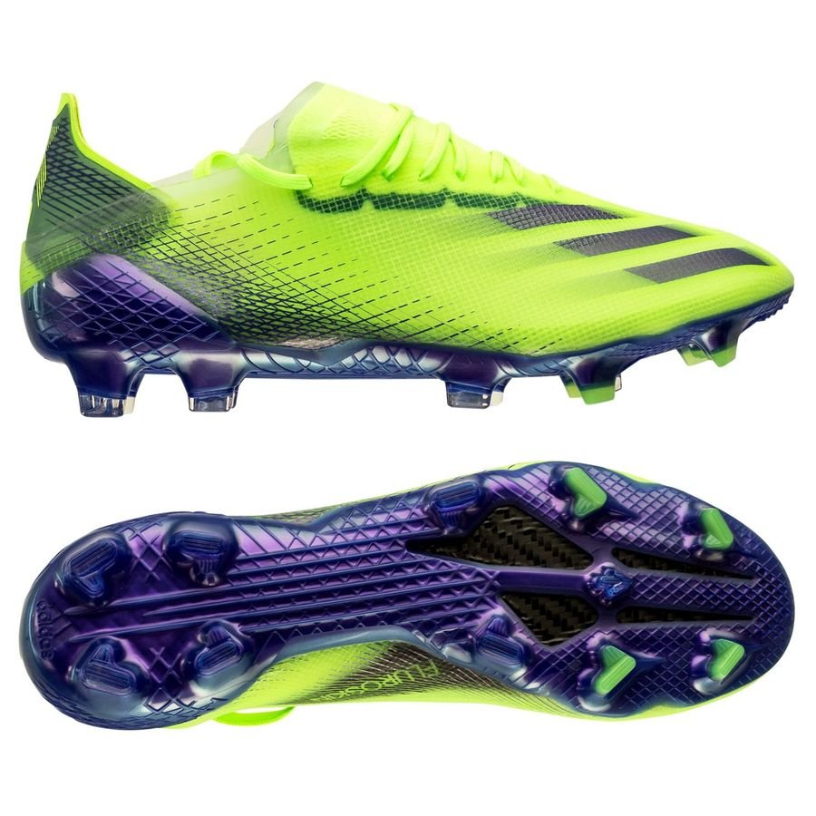 adidas X Ghosted .1 FG/AG Precision To Blur - Signal Green/Energy 