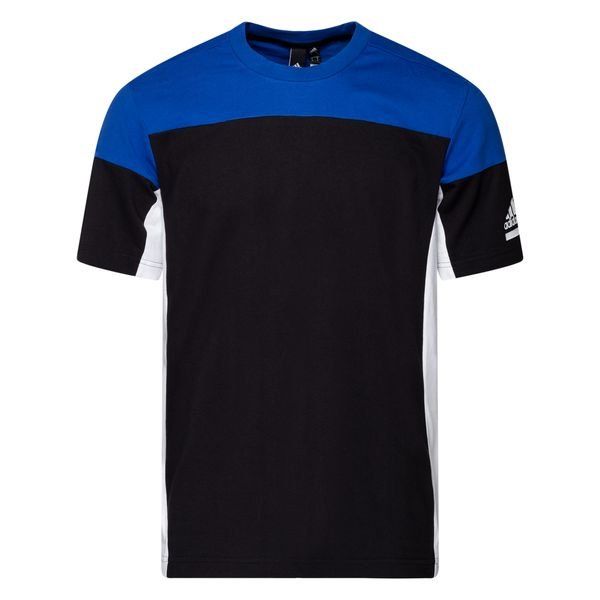 royal blue and black jersey
