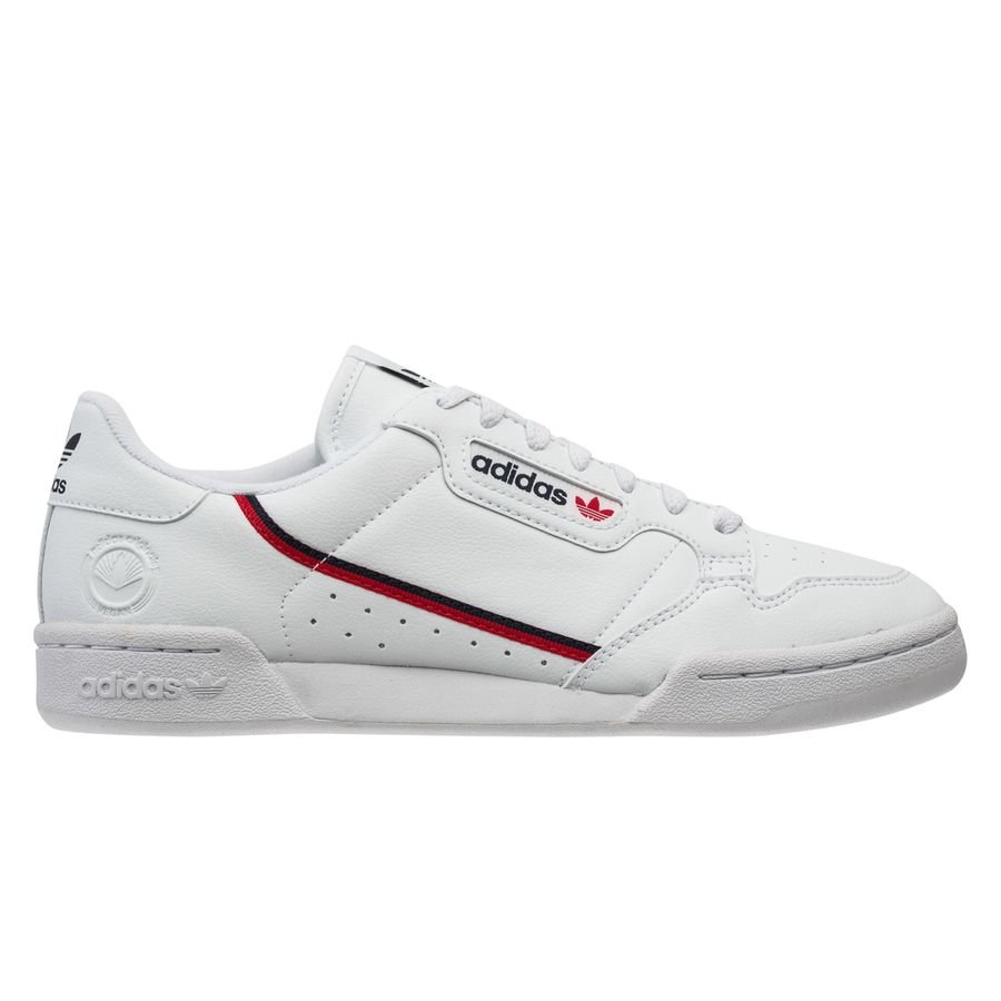 adidas Originals Sneaker Continental 80 Vegan - Hvid/Navy/Rød thumbnail