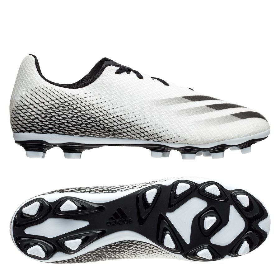 adidas X Ghosted .4 FG/AG Inflight - Footwear White/Core Black/Silver  Metallic | www.unisportstore.com
