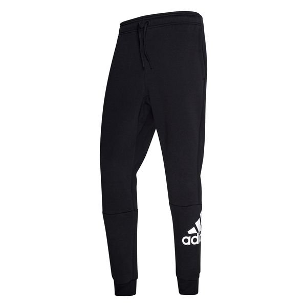 adidas Sweatpants Must Haves Fleece - Black/White | www.unisportstore.com