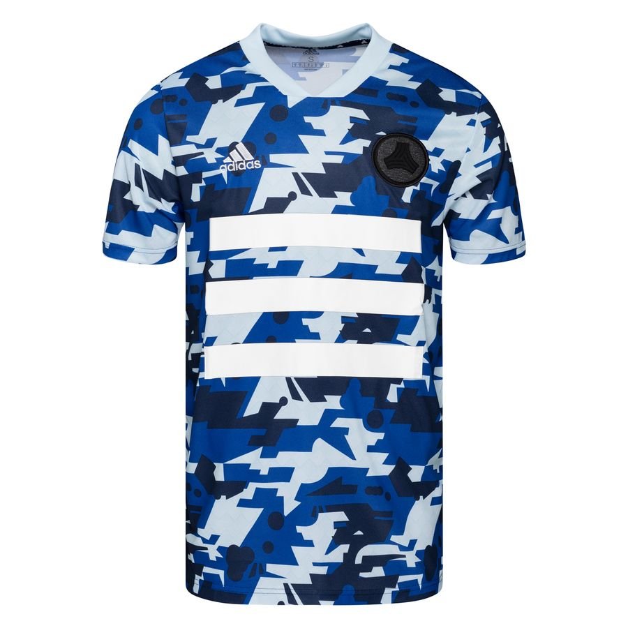 adidas Training T-Shirt Tango AOP - Navy/Sky Tint/Royal Blue