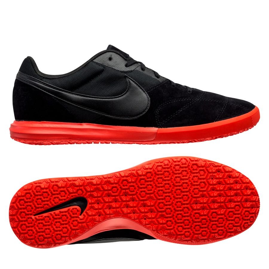 Nike Premier II Sala IC Black X Chile Red - Sort/Rød thumbnail
