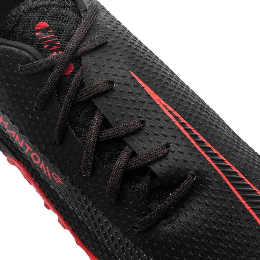 Nike Phantom GT React Pro TF Black X Chile Red - Black/Chile