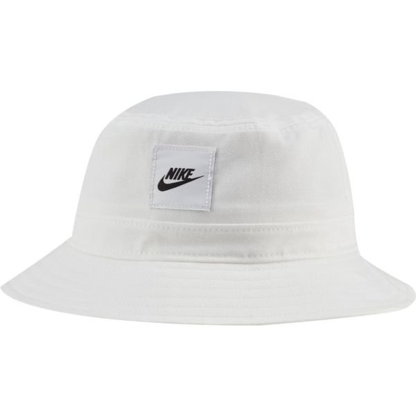 Nike Bucket Hat NSW Core - White/Black | www.unisportstore.com