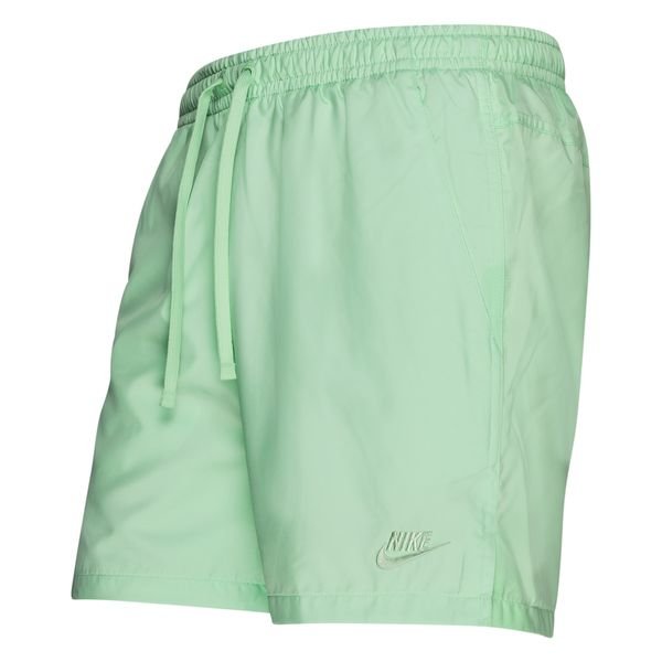 nike woven flow shorts green