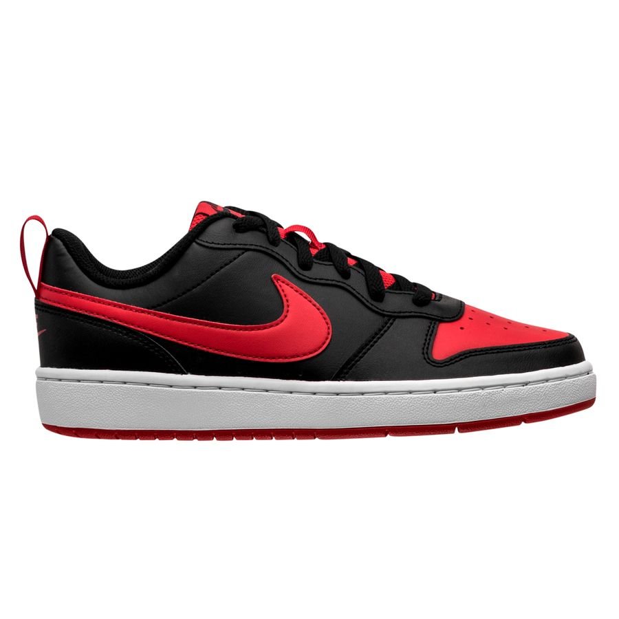 Nike Court Borough Low - Sort/Rød/Hvid Børn thumbnail