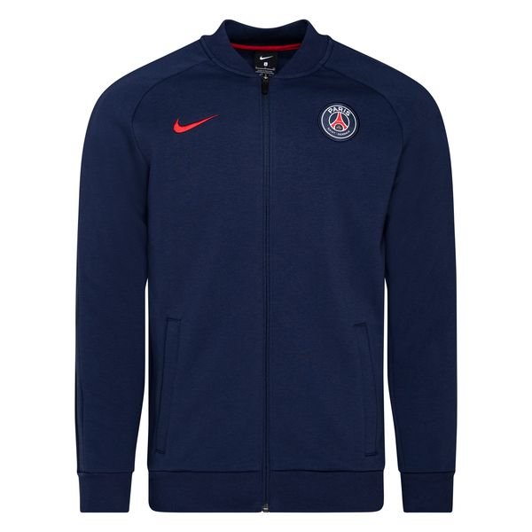 Nike Paris Saint Germain Track Jacket Fleece - Midnight Navy/University ...