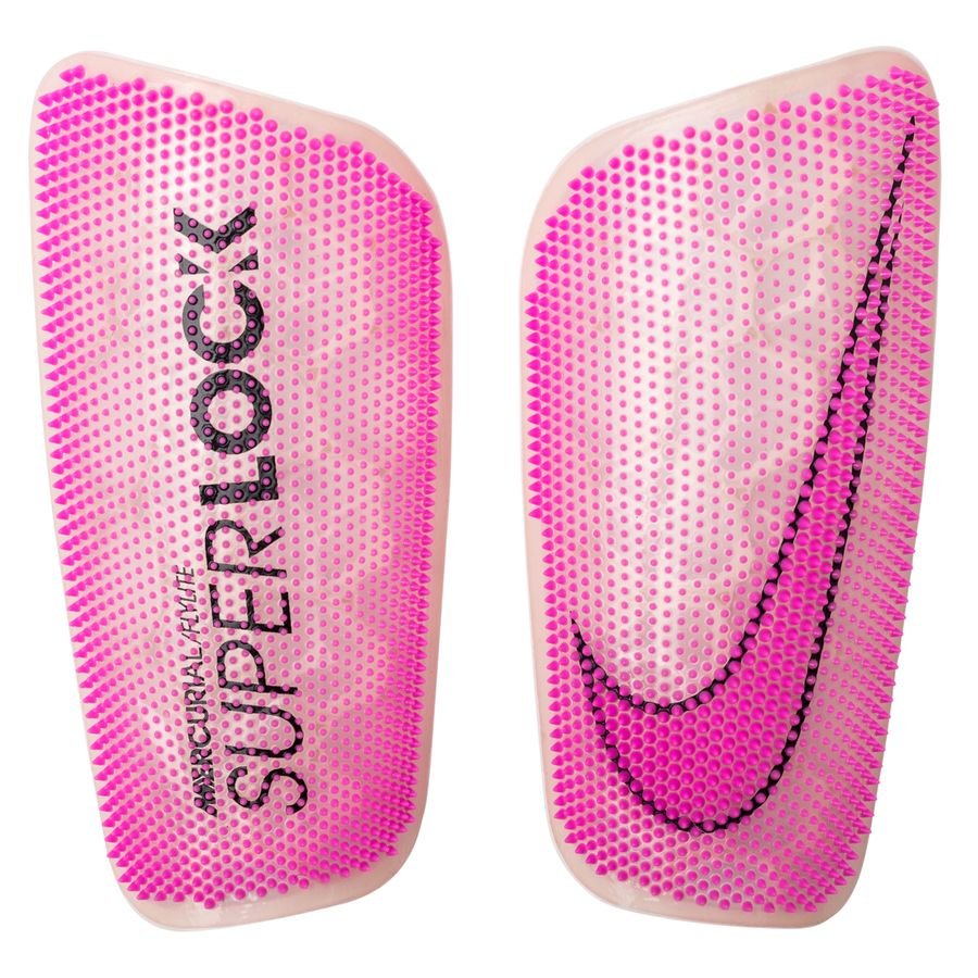 Nike Pads Mercurial Superlock - White/Pink Blast/Black | www.unisportstore.com