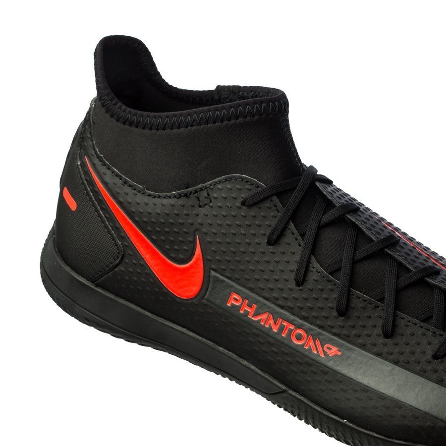 Nike Phantom GT Club DF IC Black X Chile Red - Black/Chile Nike Phantom GT Club DF IC Black X Chile Red - Black/Chile